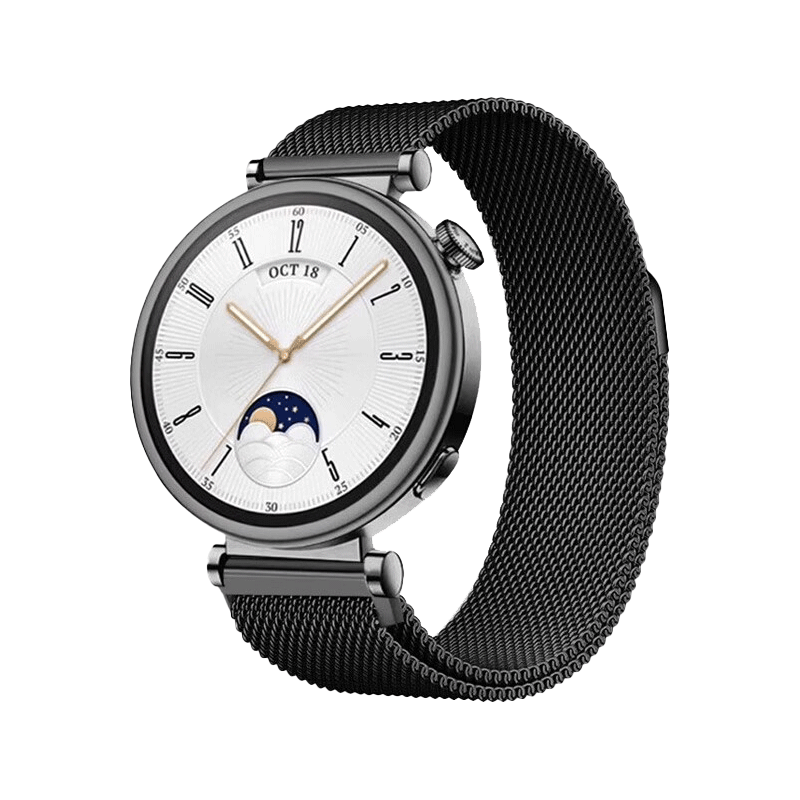CangHua Compatible with Huawei GT7/GT6/GT5/GT4 Women's Watch Bands, Suitable for GT5Pro/Watch5/6/6Pro Smartwatches, Milanese Metal Magnetic Strap, Fits 41/42/43mm Watch Faces