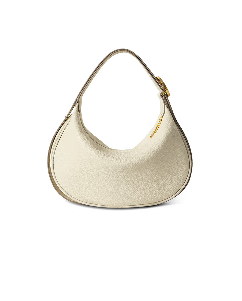 CASSILE Women's Handbag, Top-Grain Leather, Crescent Moon Design, Underarm Crossbody Bag, Practical Gift for Wife on May 20th 27