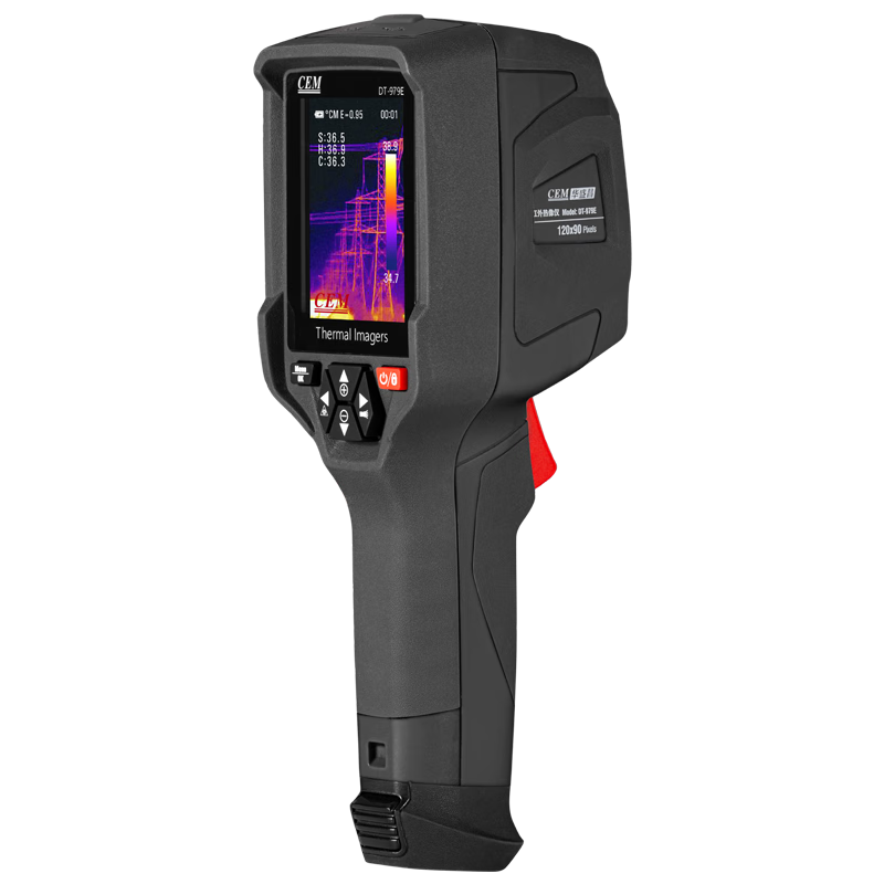 CEM DT-979E High-Definition Infrared Thermal Imager, High-Precision Industrial Power Fault Heating And Underfloor Heating Leak Detection Thermal Imaging Camera