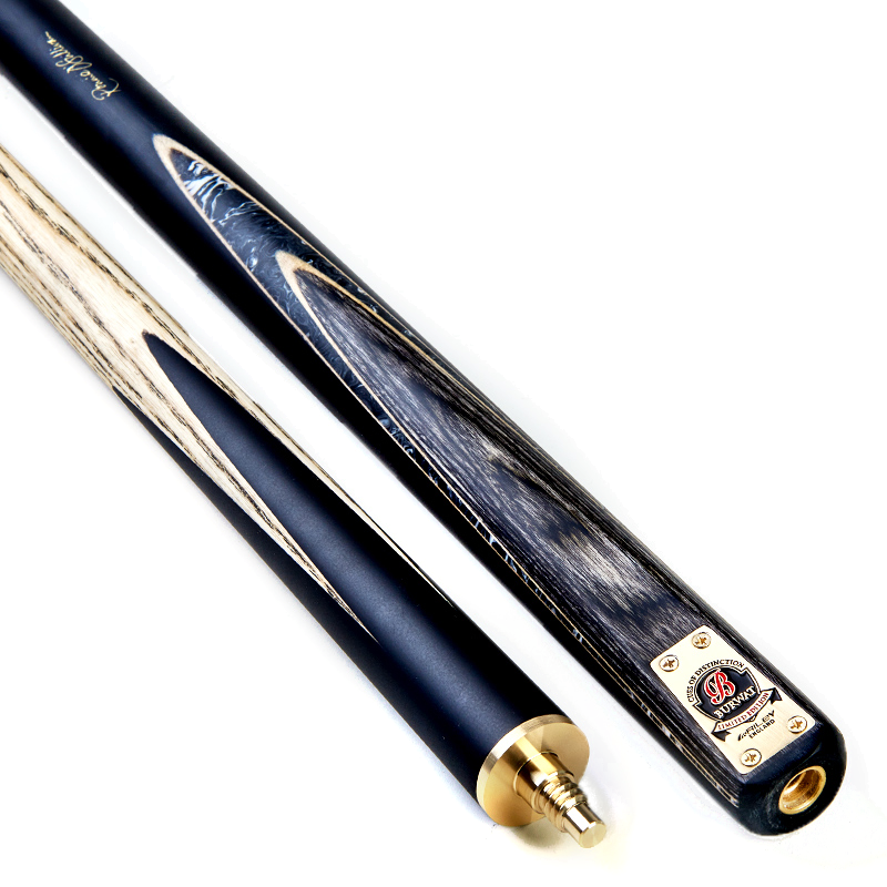 RILEY Pool Cue RBW-101, Black Eight Small Tip, Black 8 Chinese Eight-Ball Snooker Medium Tip Billiard Cue, Full-Length Cue, 10mm