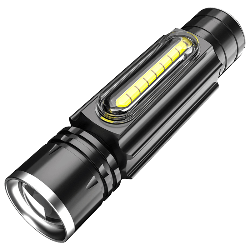 Kitahara Yako LED Machine Tool Work Light Automotive Repair Lamp Strong Magnetic Rechargeable Lathe Magnetic Multifunctional Mini High Brightness Super Bright Flashlight [15W Strong Magnetic Work Ligh