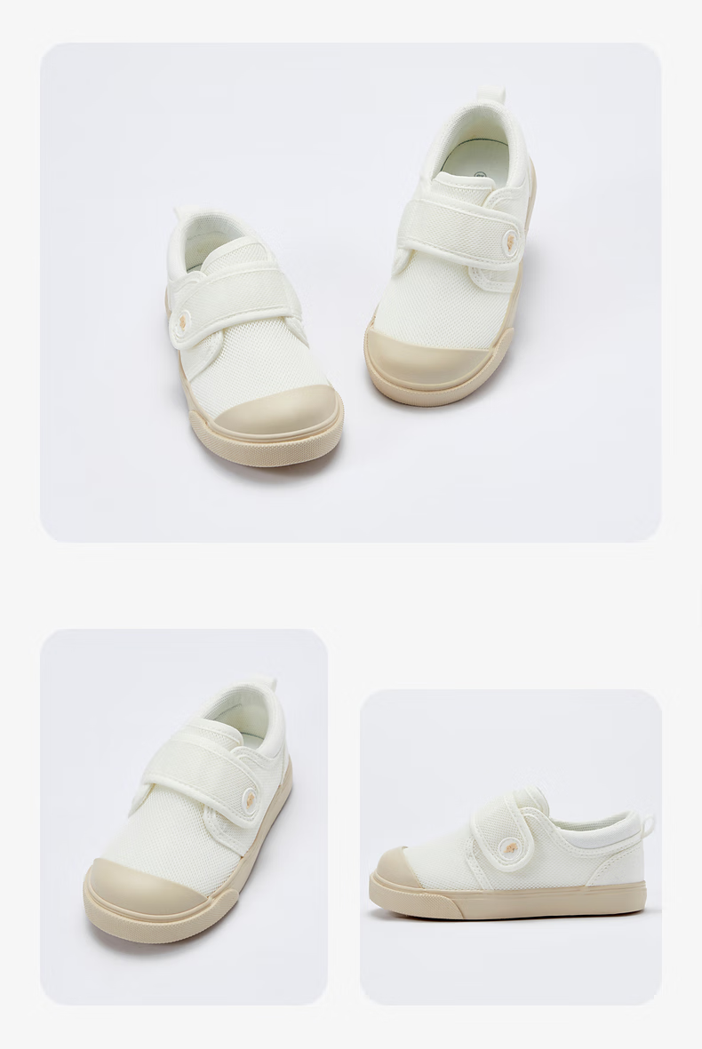 DAVE & BELLA Children's Boys Kindergarten Sneakers Spring Girls Toddler Shoes 2024 Soft-Soled Breathable Kids' Shoes 9