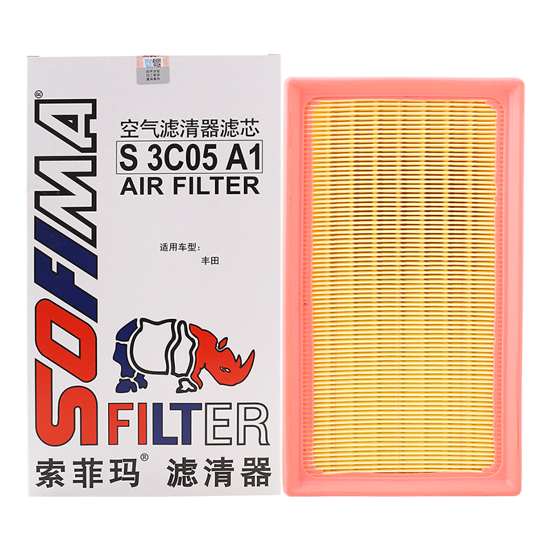 Suofeima Air Filter Element S3C05A1 for Camry, Avalon, Corolla, Yize, Levin, Crown, RAV4