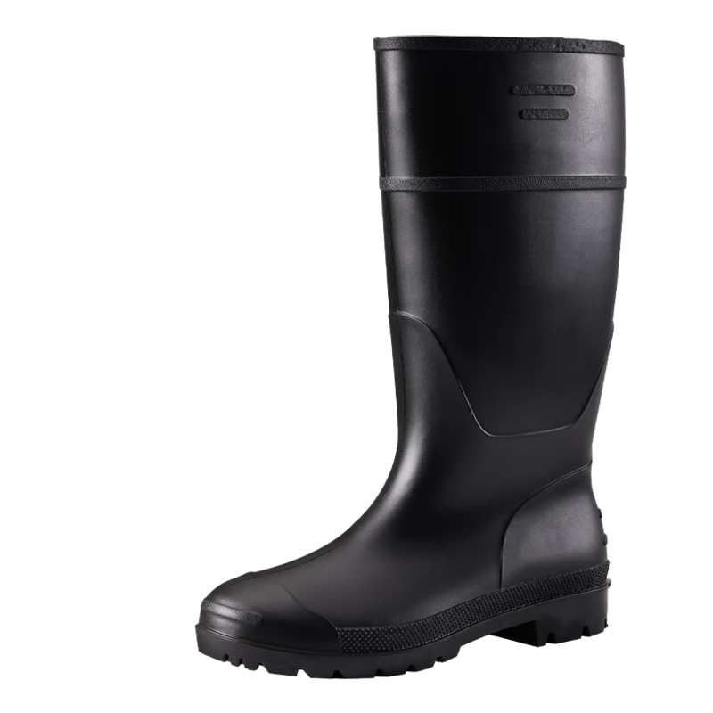 Lanoudun Men's Rain Boots, Outdoor Waterproof Shoes for Rainy Days, Non-Slip Car Washing Boots, Durable Rubber Shoes for Beach Combing YX1006 Size 41