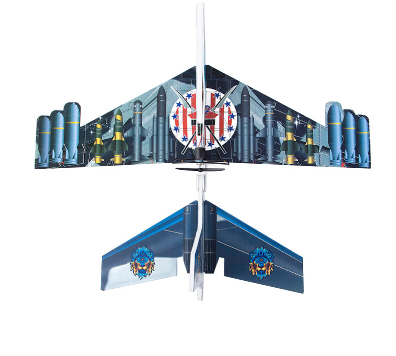 Babamama Glider Toy Airplane, Frisbee, Hand-Thrown Foam Airplane, Outdoor Model Aircraft, Rechargeable Children's Toy 15