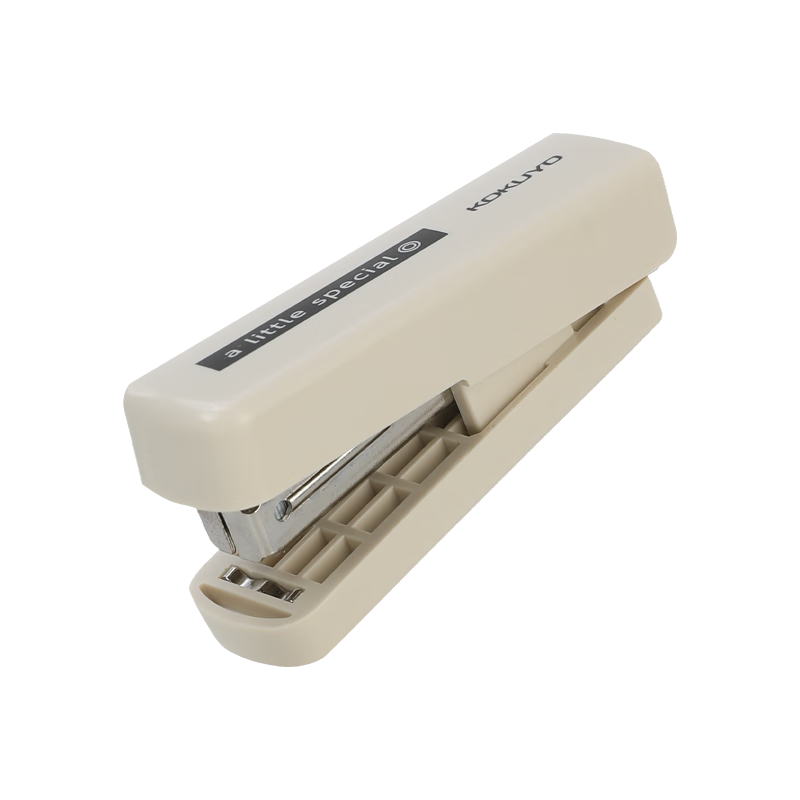 KOKUYO Yimi Xinchun Portable Stapler for Small Office Use, Beige WSG-SLS01LY
