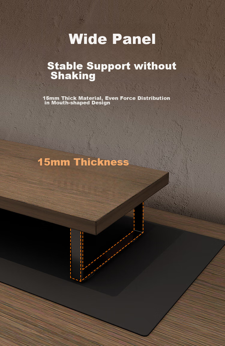 ATSCORE Pegboard Storage Rack No-Drill Desk Clamp 600x400 Wall-Mountable Gaming Office Desk Creative Hook Monitor Accessory 5