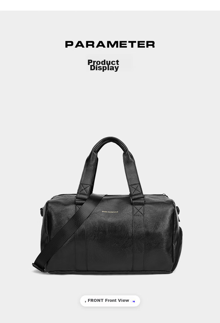 Mark Fairwhale Dry and Wet Separation Independent Shoe Compartment Casual Sports Swimming Fitness Bag Large Capacity Handheld Luggage Tote Travel Bag 19