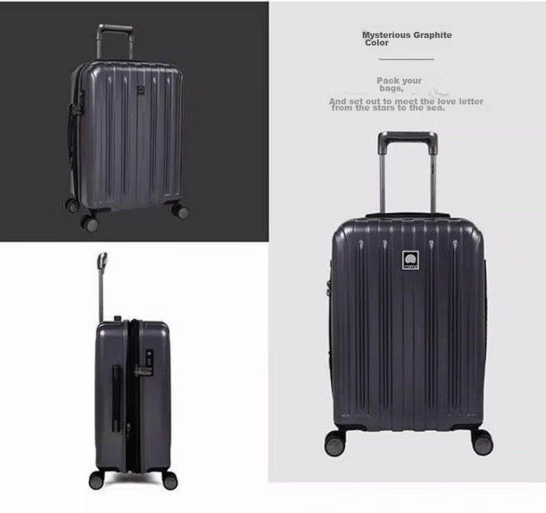 DELSEY Luggage Suitcase, 20-Inch Carry-On, Spinner Wheels, Travel Case with Password Lock 17