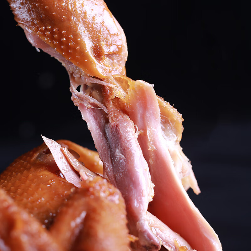 义兴张张存有道口烧鸡 500g 扒鸡 熟食腊味 老字号 柴鸡下酒菜 餐桌必备