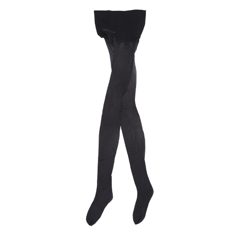 Limerence M [Aurora] Seamless Pantyhose Ultra-Thin Silky Smooth Shiny Sexy Over-Knee Stockings, Off-White, Closed Crotch Size M (