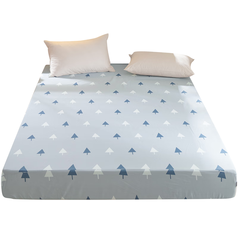 Dohia Pure Cotton Fitted Sheet, Bedspread, Mattress Protector, Single Piece, for 1.8m Bed, 200*180cm