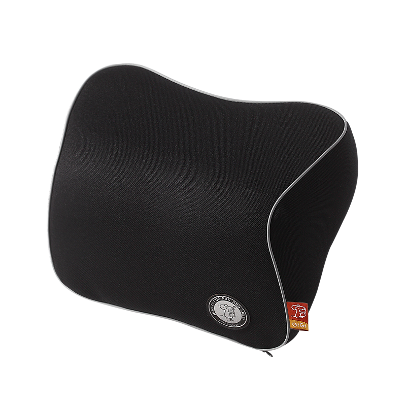 GiGi Car Headrest, Neck Pillow for Vehicles, Space Memory Foam Neck Support Pillow, Car Seat Cushion, In-Car Pillow, Black