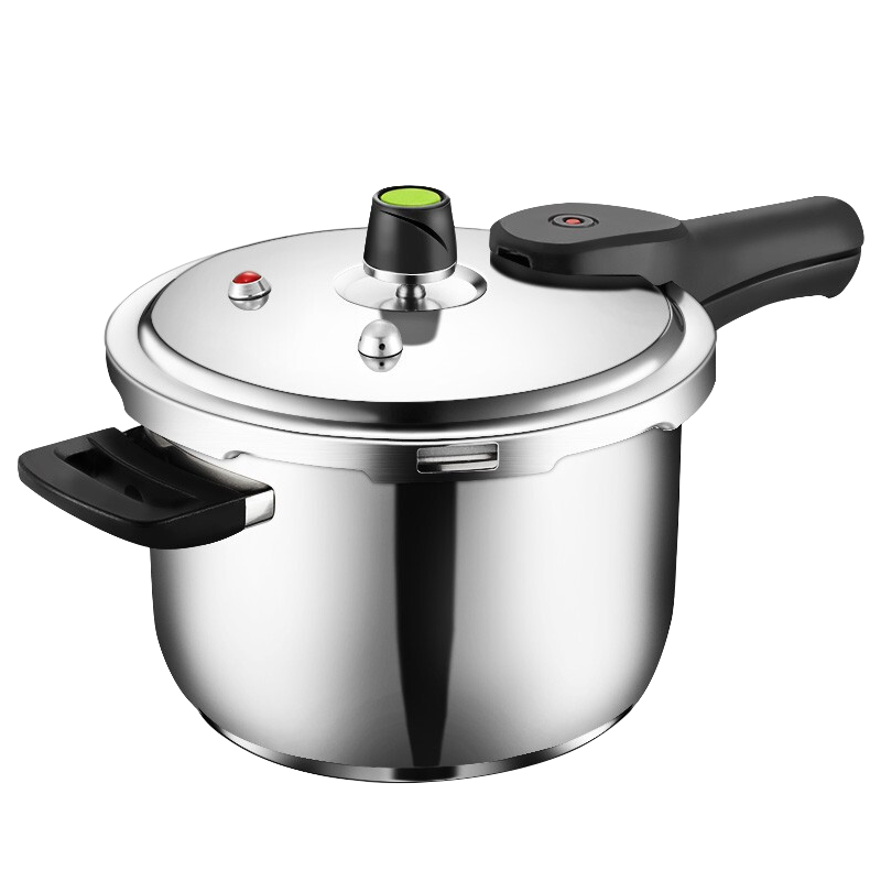 ASD Pressure Cooker, 304 Stainless Steel, Six Safety Features, 8.5L Capacity, Compatible with Gas And Induction Stoves, WG1826DN