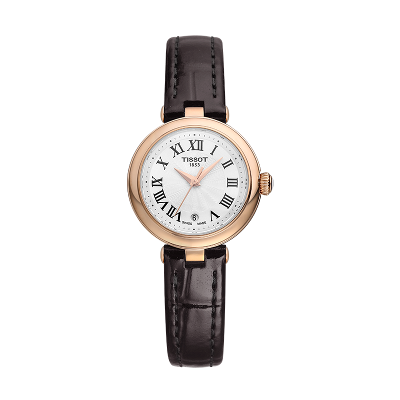TISSOT , Liu Yifei's Choice, Le Locle Series, Swiss Quartz Ladies Leather Strap Wristwatch, Fashion Watch, Birthday Gift