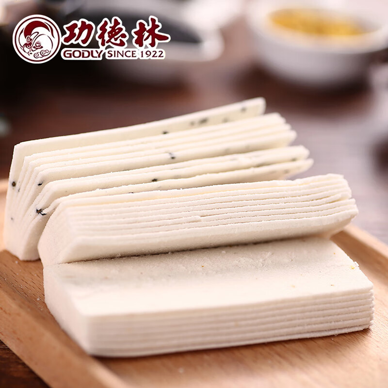 功德林云片糕素食传统糕点心步步糕小吃零食中华老字号上海下午茶200g