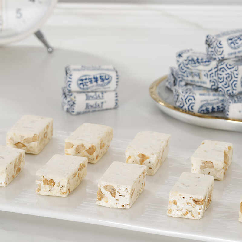 锦大软糖花生糖 500g/袋 花生脆牛轧糖 休闲零食 奶糖 喜糖 糖果