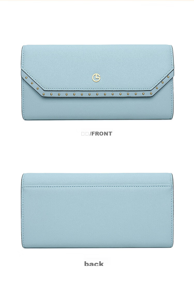 Goldlion Women's Wallet, Fashionable Long Style, Large Capacity Purse, Gift Box, Birthday Present 25