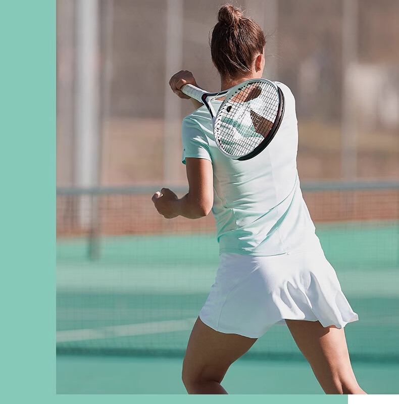 DECATHLON Women's Sports Skort Summer Short Skirt Tennis Skort Elegant Black 2XS-2696866 12