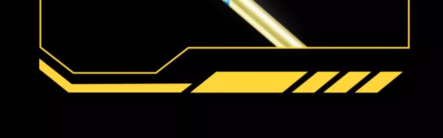 Li-Ning Thunder 80 Badminton Racket, Full Carbon Offensive Model, Chen Long's Battle Racket, Black And Gold Color Scheme, High-End Badminton Racket, 5U Unstrung Racket 8