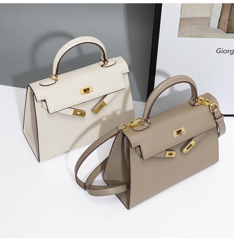 Viney Leather Kelly Bag Luxury Women's Crossbody Shoulder Bag Birthday Gift for Girlfriend Wife 15