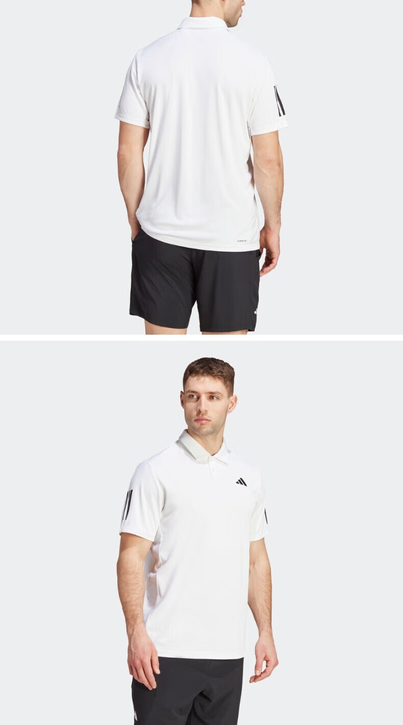 Adidas Men's Tennis Series CLUB SMU3S POLO Sports Polo Shirt IS2294 A/S Size 6