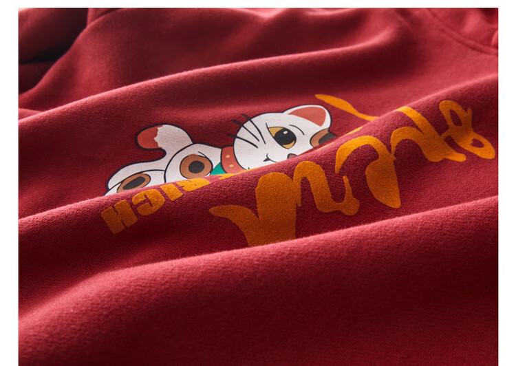 Dme Hoodie Dress for Women, Spring And Autumn Season, Red Hooded Straight Long-Sleeve Loose Sweatshirt Elegant Dress, China Red, S 18