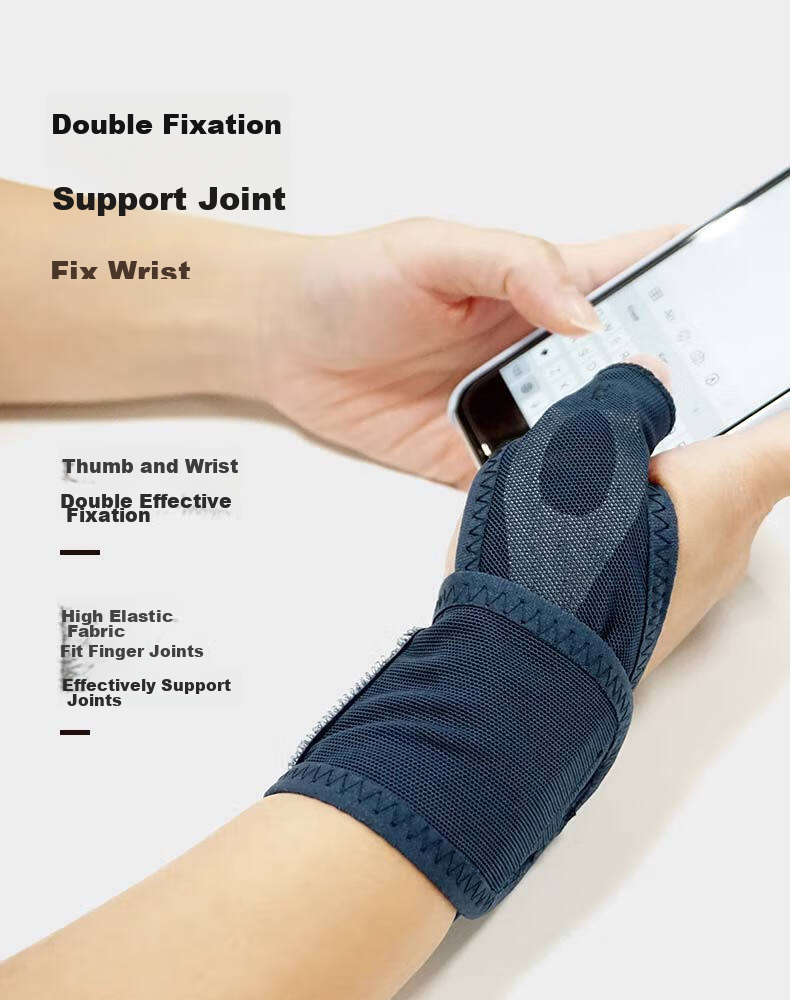D&M Fitness Wrist Support for Men, Sports Badminton Basketball Anti-Sprain Thumb Stabilizer, Imported Skin Color, Right Hand, Single Piece, Women's Version 5