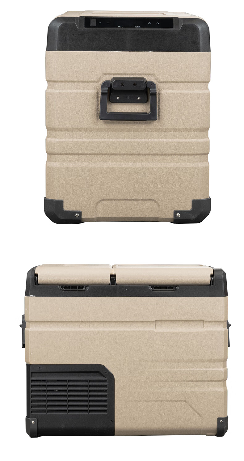 Alpicool Compressor Car Refrigerator TA45, Double-Door Freezer And Refrigerator, Compartmentalized, 12V/24V, Truck Fridge 15