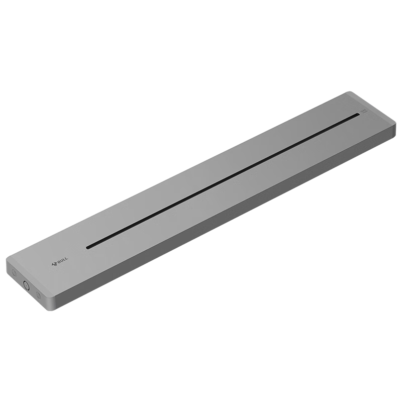 BULL Track Socket, Movable Power Strip, Rail-Type Power Outlet, Sideboard Switch Socket Panel, Yuexiang Model Gb32, 100 Cm + 5 Five-Hole Starry Gray