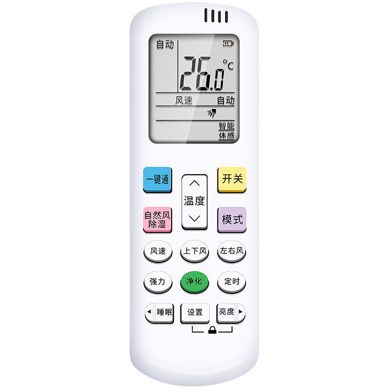 Nichu Universal Remote Control Compatible with Hisense And Kelon Air Conditioners, Suitable for Floor-Standing And Wall-Mounted Units of All Models