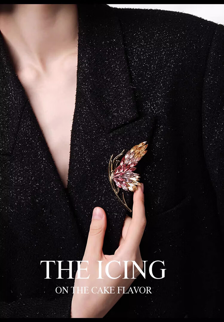 Eternelle French Original Design Brooch, 2026 New Butterfly Corsage, High-End Luxury Birthday Gift 6
