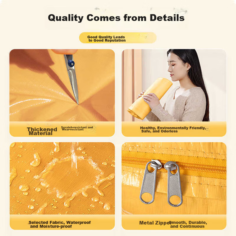Bahainiao Moving Packing Bags, Storage Bags, Luggage Bags, Quilt Bags, Clothing Bags, Storage Containers, Moving Essentials, Waterproof And Mold-Proof