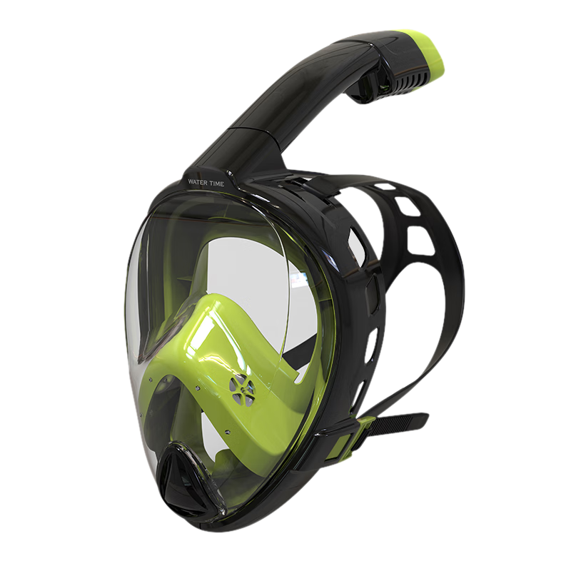 WATERTIME / Shuichuan Diving Mask, Full Dry Snorkel Tube, Swimming And Diving Equipment for Children And Adults