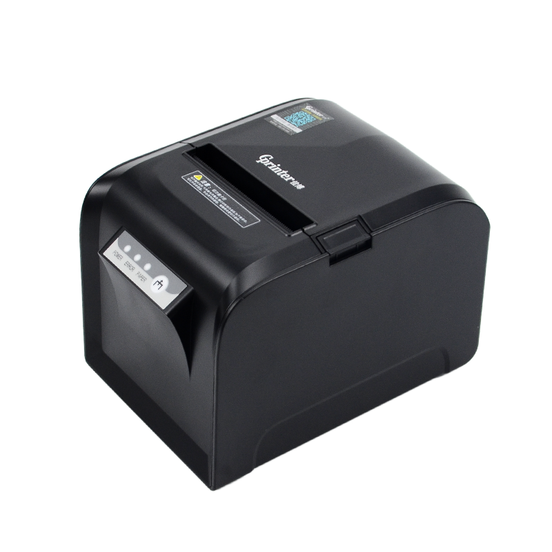 Gprinter GP-D801 Receipt Printer Thermal Printer 80mm USB + Serial Port + Network Port Universal for Supermarket Retail Counter Cashier/kitchen Order Printing Automatic Paper Cutting / Wall-Mountable