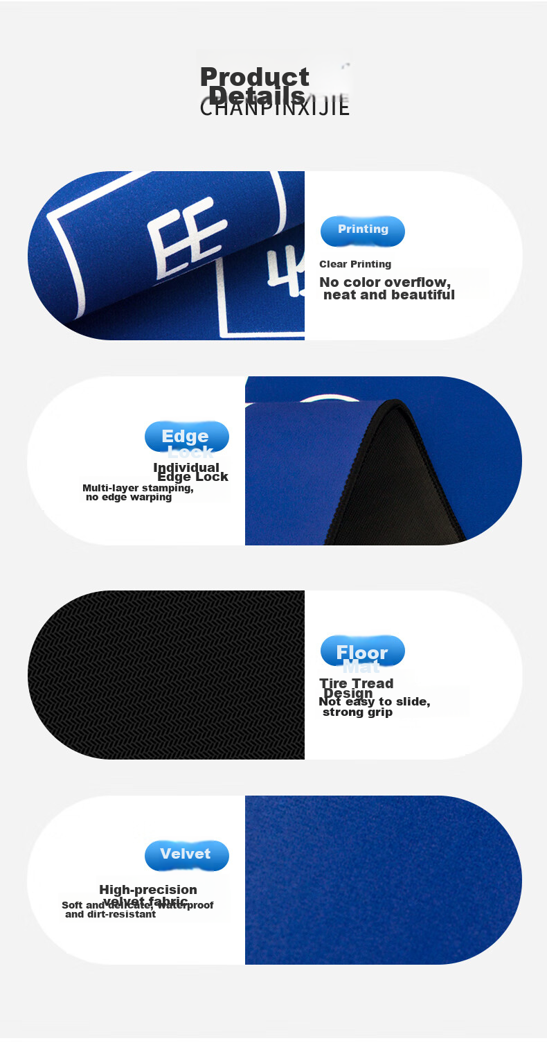 FORTHGOER Guandan Special Tablecloth, Competition Table Mat, Entertainment Poker Cards, Chess Room Dedicated Waterproof Tablecloth, Blue Velvet Surface 10