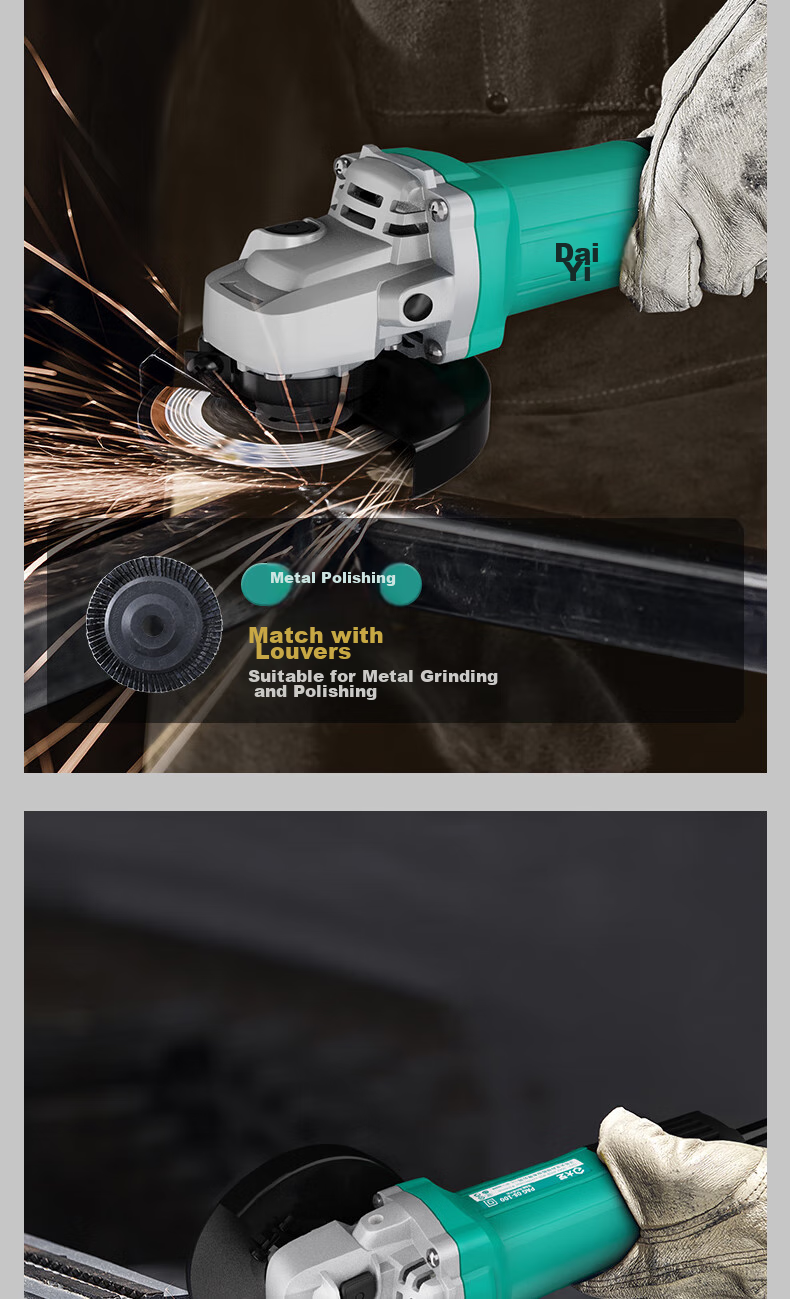 Dayi Angle Grinder, Multi-Functional Machine for Wood, Metal, And Tile Cutting, 1050W Polishing Machine PAG01-125 3