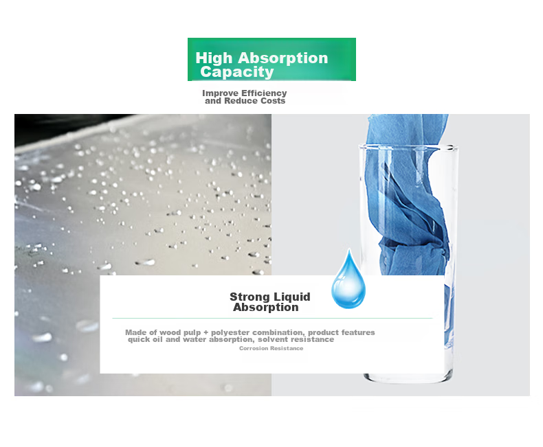 Beifute Lint-Free Wiping Paper, Dust-Free Paper, Dust Removal Non-Woven Industrial Cleanroom Roll Paper, Laboratory Oil And Water Absorbent Large Roll Paper, Blue, 25*38cm, 500 Sheets 5