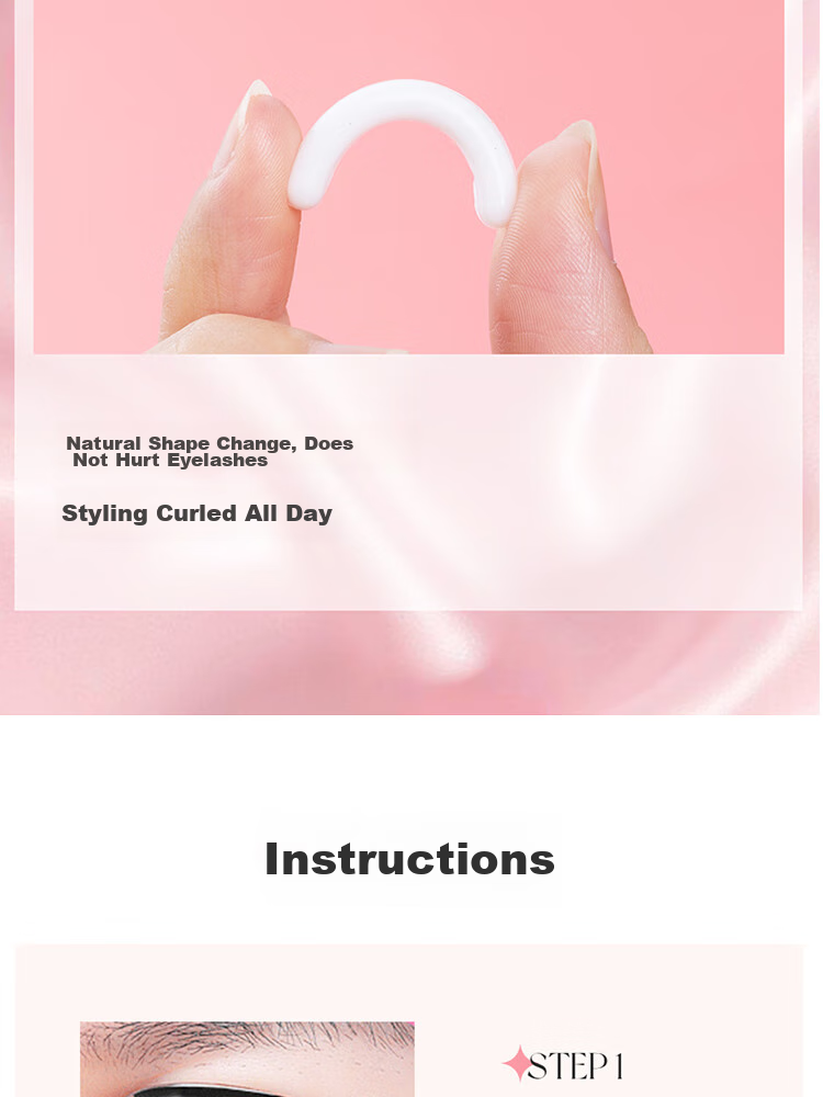 Xinyuanxiansheng Eyelash Curler, Long-Lasting Wide-Angle Curler for Beginners, Doesn't Pinch Eyelids 7