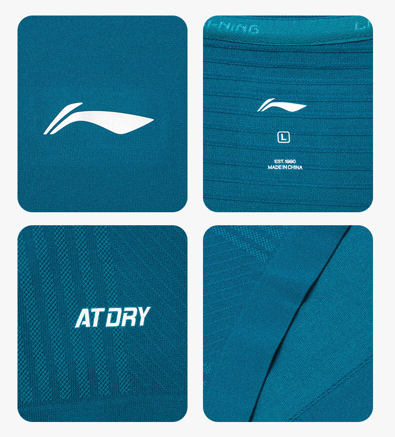 Li-Ning Table Tennis And Badminton Short-Sleeve Jersey, National Team Competition Sportswear, Quick-Dry Two-Piece Set for Men And Women, 3XL 23