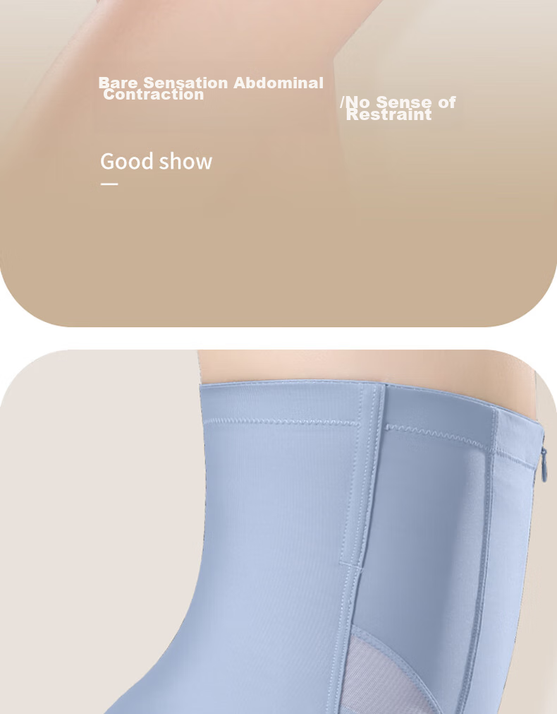 Bejirog Summer Thin Tummy Control Pants, High-Waisted Shaping And Butt-Lifting Underwear for Women, Postpartum Waist Slimming Safety Shorts 18