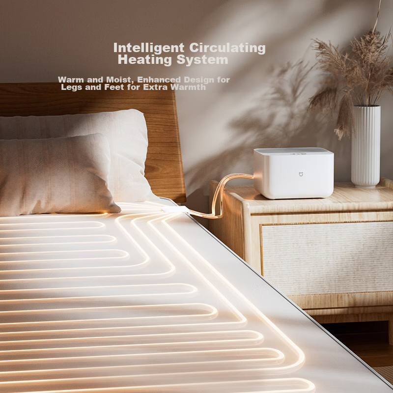Умное одеяло с подогревом Mijia Dual-Person Smart Heating Blanket, низкий уровень шума, управление со смартфона Xiaomi, 1.8 метра