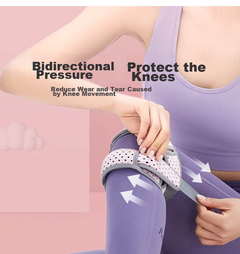 TEEIS Patellar Strap Knee Brace for Sports, Running, Basketball, Breathable Style, Men And Women, Jump Rope, Patella Protection, Hiking, Badminton, Meniscus 8