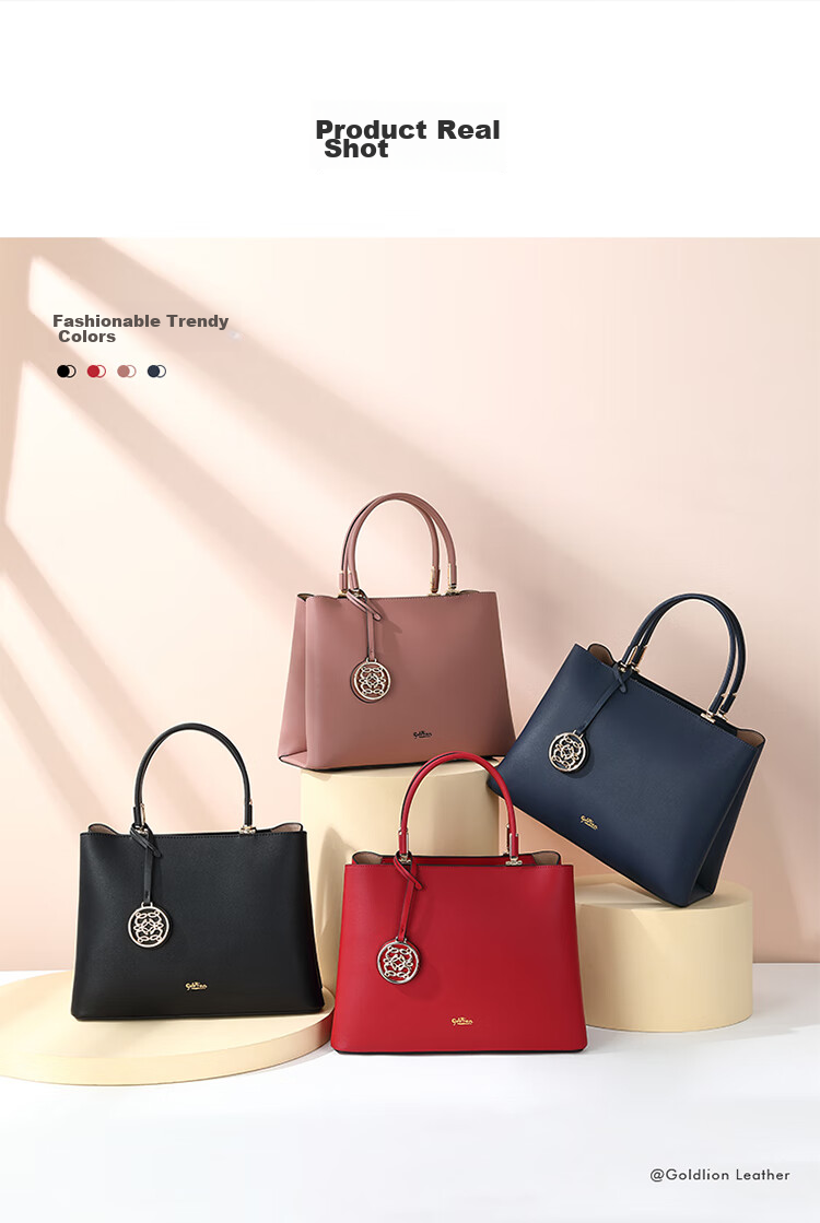 Goldlion Women's Handbag, Versatile Tote Bag for Weddings And Celebrations, Birthday Gift 16