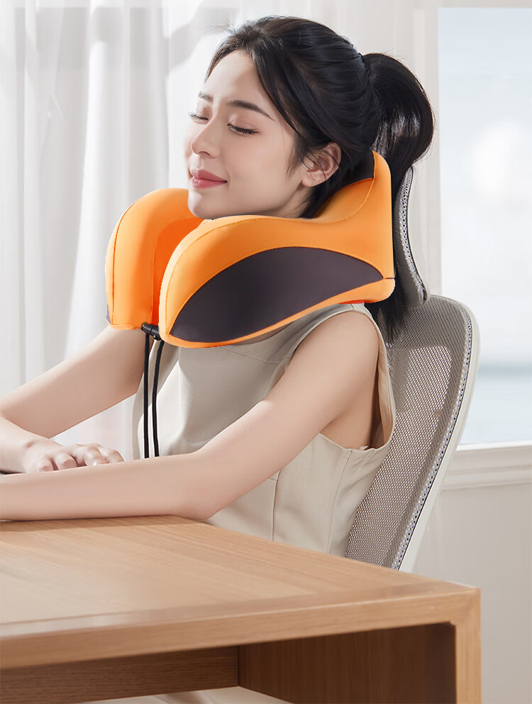 YUZHAOLIN U-Shaped Pillow, Portable Travel Headrest, Nap Pillow, Memory Foam Pillow, Long-Distance Travel, High-Speed Rail Neck Pillow, Nap Essential 6