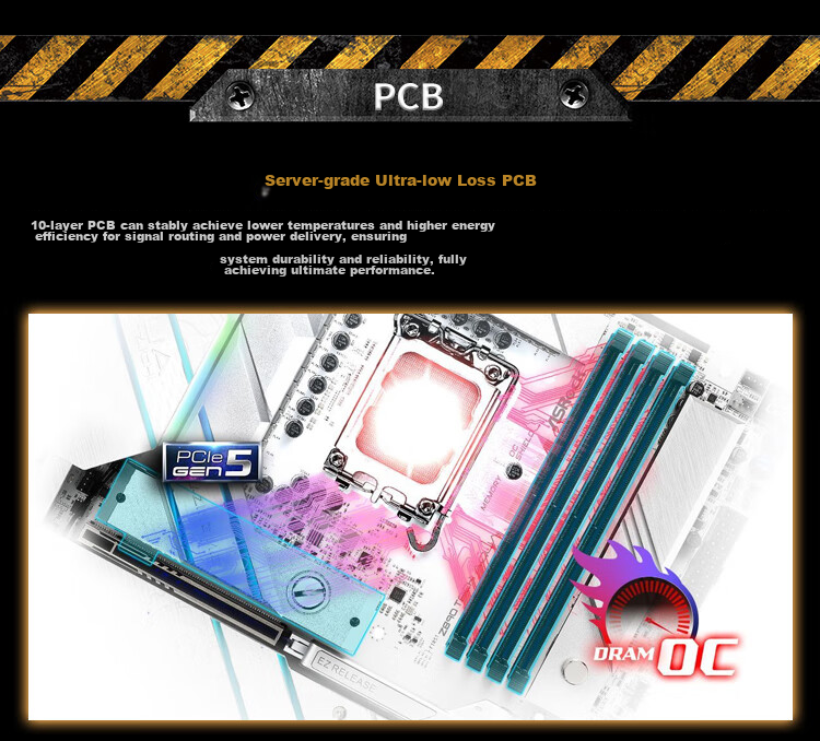 ASRock Z890 Taichi AQUA Motherboard Supports CPU 285K/270K/265K (Intel Z890/LGA 1851) 2