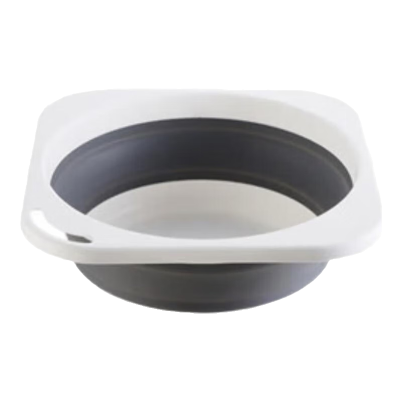 JD Original Practical Folding Basin, Face Washing Basin, Portable Travel Water Basin for Business Trips, Home Use, Dormitory, Large Size