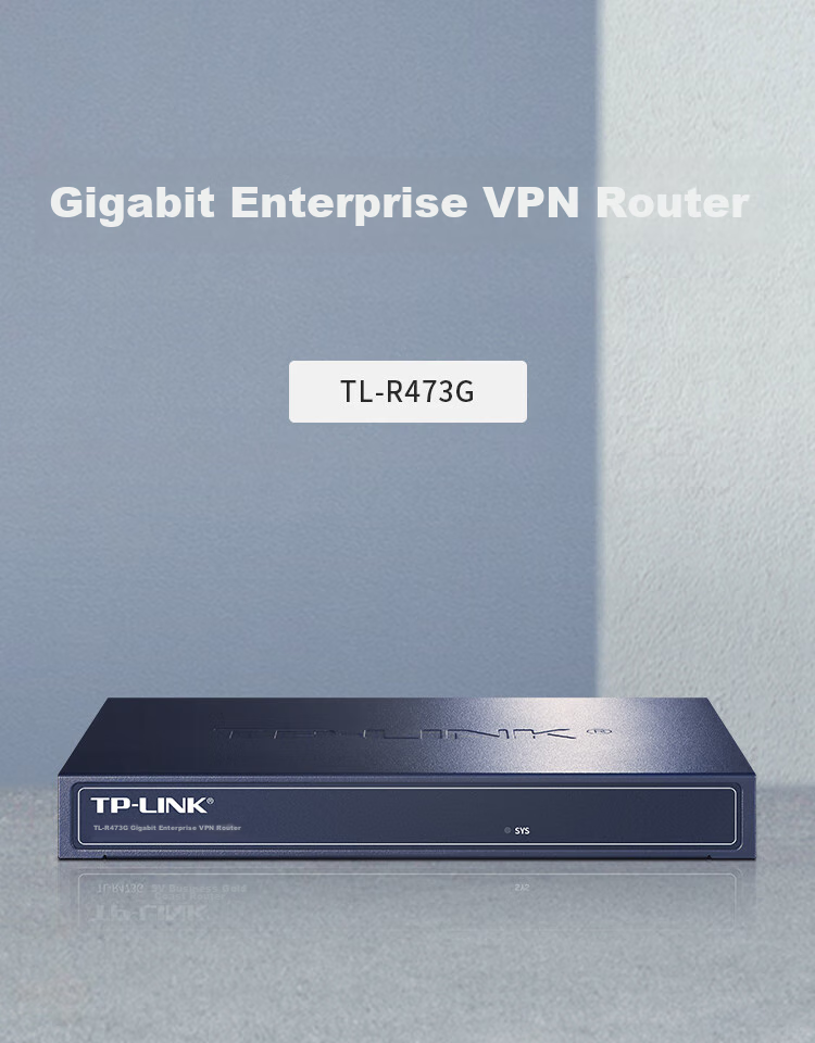 TP-LINK Enterprise-Grade Gigabit Wired Router, Firewall/VPN, TL-R473G 1