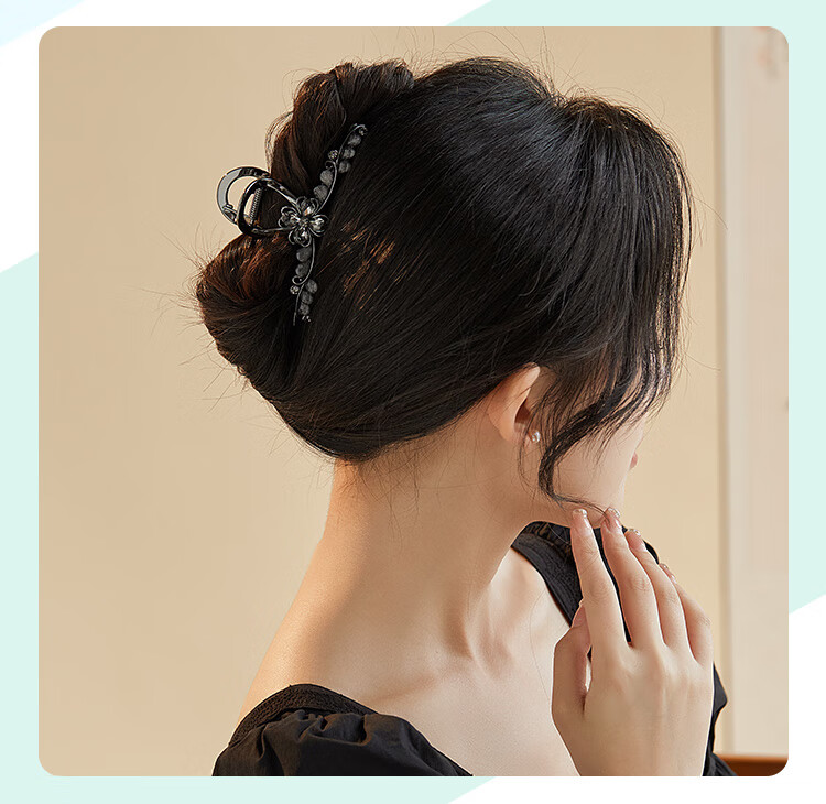 CHIMERA Luxury Hair Claw Clip, High-End Hair Accessory for Women, Elegant Rhinestone Hairpiece for Back of Head, Birthday Gift for Wome 27