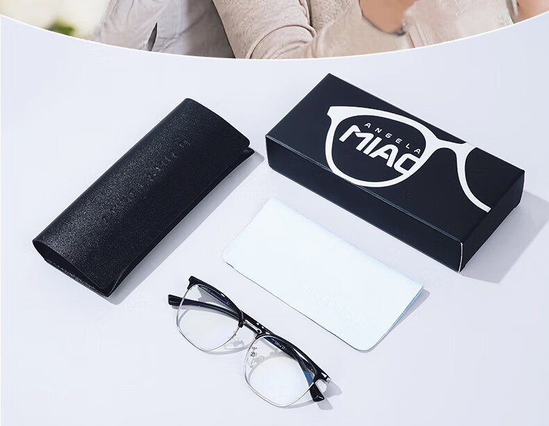 Angelamiao Reading Glasses, High-Definition Anti-Blue Light Anti-Fatigue TR Ultra-Light Fashionable Square Simple Versatile Glasses, Father's Day Gift 3